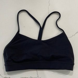 Lululemon black sports bra